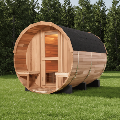 Handmade Sauna Red Cedar Electric Heat